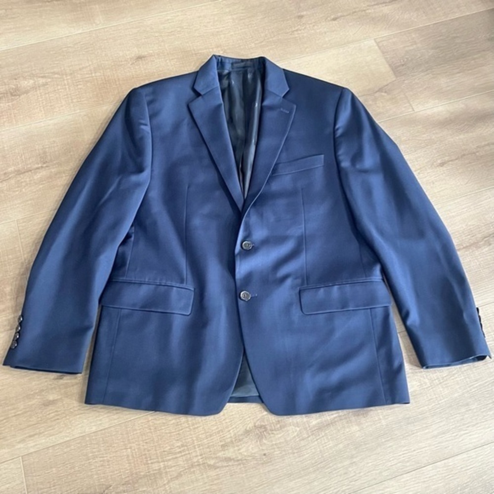 Ralph Lauren Black Label Navy Blazer Sport Coat Jacket 43” Wool Blend Canada - Picture 5 of 15